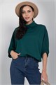 Блуза Барбара (изумрудная) Б12653-12 Б12653-12