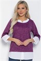 Джемпер Нежный акцент (сиреневый) Б12616-4 Б12616-4