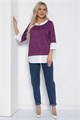 Джемпер Нежный акцент (сиреневый) Б12616-4 Б12616-4