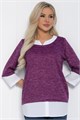 Джемпер Нежный акцент (сиреневый) Б12616-4 Б12616-4