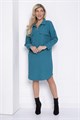 Платье Сесилия (бирюзовое) П12348-12 П12348-12