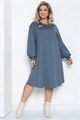 Платье Дыши модой (голубое) П12417-15 П12417-15