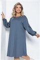 Платье Дыши модой (голубое) П12417-15 П12417-15