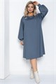 Платье Дыши модой (голубое) П12417-15 П12417-15