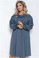 Платье Дыши модой (голубое) П12417-15 П12417-15