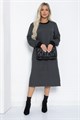 Платье Нирвана (графит) П12416-9 П12416-9