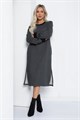 Платье Нирвана (графит) П12416-9 П12416-9