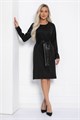 Платье Бельвита (черное) П12322-25 П12322-25