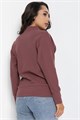 Джемпер Нежная история (ягодный) Б11946 Б11946