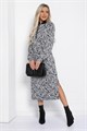 Платье Белые ночи (черно-белое) П12305-19 П12305-19