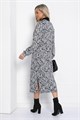 Платье Белые ночи (черно-белое) П12305-19 П12305-19