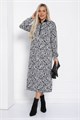 Платье Белые ночи (черно-белое) П12305-19 П12305-19