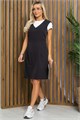 Платье Кембридж (черное) П12078 П12078
