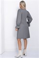 Платье Есения (серое) П12271-30 П12271-30