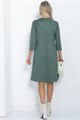 Платье Элегантная простота (полынь) П12241-6 П12241-6
