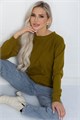 Джемпер Долорес (желто-зеленый) Б12168-12 Б12168-12
