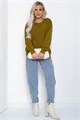 Джемпер Долорес (желто-зеленый) Б12168-12 Б12168-12