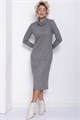 Платье Милен (серое) П12161 П12161