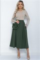 Юбка Мариэтта (хаки) Ю12042 Ю12042