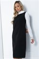 Платье Богиня бизнеса (черное) П12100 П12100