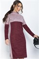 Платье Нарина (бордово-розовое) П12071 П12071