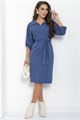 Платье Нежность осени (синее) П11922 П11922