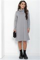 Платье Алессия (серое) П11907 П11907