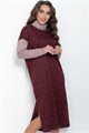 Платье Мишель (бордово-розовое) П11810 П11810