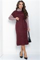 Платье Мишель (бордово-розовое) П11810 П11810