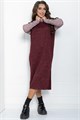 Платье Мишель (бордово-розовое) П11810 П11810
