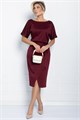 Платье Карлин (бордовое) П11583 П11583