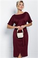 Платье Карлин (бордовое) П11583 П11583