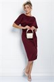 Платье Карлин (бордовое) П11583 П11583