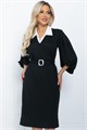 Платье Тайна стиля (черное) П11689 П11689