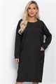 Платье Нова (графит) П11618 П11618
