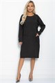 Платье Нова (графит) П11618 П11618