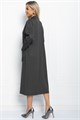 Платье Стильная осень (серое) П11436 П11436