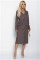 Платье Бруклин (коричневое) П11365 П11365