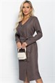 Платье Бруклин (коричневое) П11365 П11365