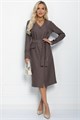 Платье Бруклин (коричневое) П11365 П11365