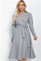 Платье Севилья (серое) П11469 П11469