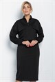 Платье Сибирский ритм (черное) П11621 П11621