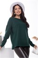 Лонгслив Инес (зеленый) Б11519 Б11519