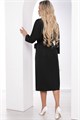 Платье Стильная Леди (черное) П11554 П11554