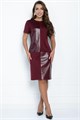 Платье Мемфис (бордовое) П11242 П11242
