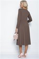 Платье Шоколад (коричневое) П11296 П11296