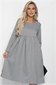 Платье Версаль (серое) П11366 П11366