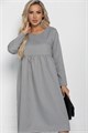 Платье Версаль (серое) П11366 П11366