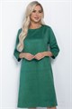 Платье Элегантная простота (зеленое) П11239 П11239