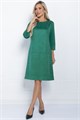 Платье Элегантная простота (зеленое) П11239 П11239